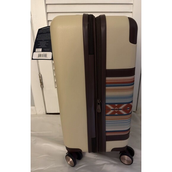 NWT Pendleton Multi Color Mojave Luggage Set Carry On Spinner & Weekend Satchel - Picture 3 of 16